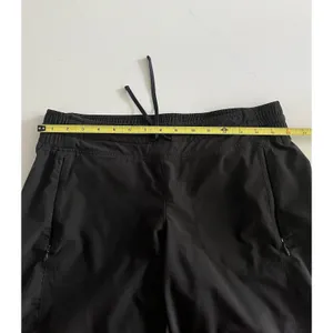 Athleta La Viva Pant Black Ruched Jogger Pants Women’s Size 8P thumbnail 6