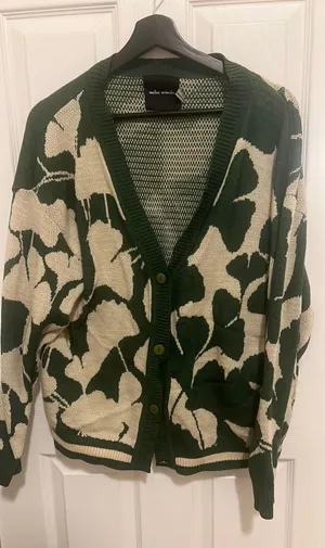 Cardigan Green Size M thumbnail 3