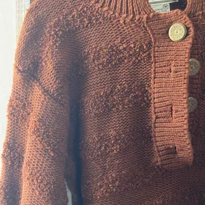 FINAL MARKDOWN Evian Rich Brown Knit Sweater medium thumbnail 5