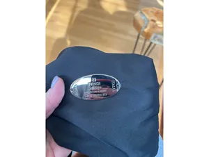 Fendi Black Dust Bag with Metal Logo Plate thumbnail 2