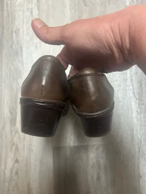 Michel M Emma Loafer Size 9M Brown Slip on thumbnail 6