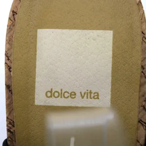 Dolce Vita‎ Womens 9.5 Naji Knotted Cork Wedge Sandal Black Summer Beachy Boho thumbnail 7
