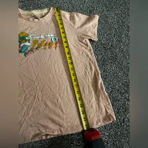 Patagonia Peach Palm Protest Vote Surf Activism Short Sleeve Shirt S thumbnail 5