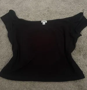 Black Off The Shoulder Top thumbnail 1