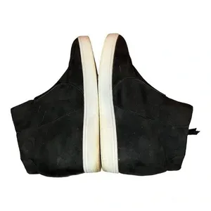 Serra Hidden Wedge Sneaker Women‎ Size 10 Black Faux Suede Zip Bootie Platform thumbnail 5