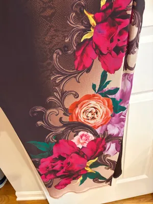 AFRM Maxi Dress Brown Size L thumbnail 2