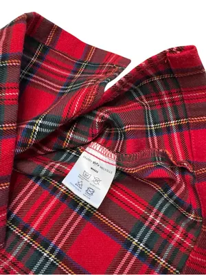Brandy Melville Red Tartan Plaid Mini Skirt XXS 00 0 Y2K Preppy Coquette Rare thumbnail 10