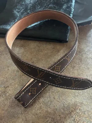Designer leather belt western cowgirl thumbnail 1