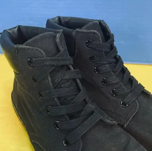 Dr Martens Maelly Women’s Black Canvas Ankle Boots Booties Lace Up Size US 10 thumbnail 7