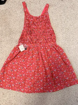 Free People Petunia Mini Dress Poppy‎ Combo Floral Smocked NWT XS thumbnail 2