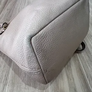 Kate Spade Crossbody Bag Leather Shoulder Bag Designer Purse Light Pink Cream thumbnail 8