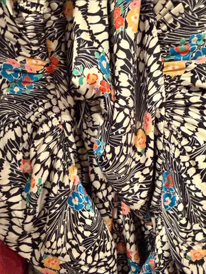 Free People‎ two faced Plum Floral Mini Dress reversible small thumbnail 5
