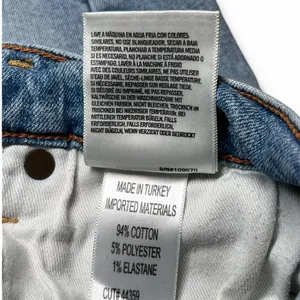 AGOLDE Los Angeles Premium Distressed Sophie High Rise Skinny Crop Jeans Size 28 thumbnail 6