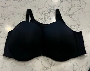 Torrid Black‎ Perfect Coverage Lightly Lined Ultimate Smoothing Bra Front Clasp thumbnail 1