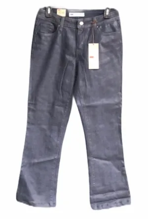 Levi's Mid‎ Rise Bootcut Skinny Waxed Jeans nwt thumbnail 1