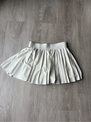 Aritzia TNA Action Tennis Skirt | White | Size S | Athleisure Preppy Athletic thumbnail 4
