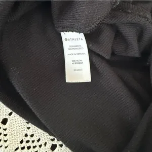 Torrid black and purple waffle knit raglan Henley plus size top 1 thumbnail 3