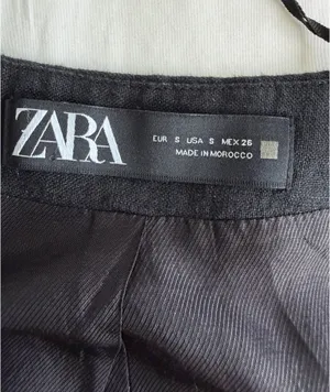 Zara Linen Vest Tie Front thumbnail 2