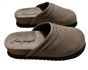 Free People Milo Everyday Mule Women's Size 11 Oyster Comfort Slip-On Leather thumbnail 5