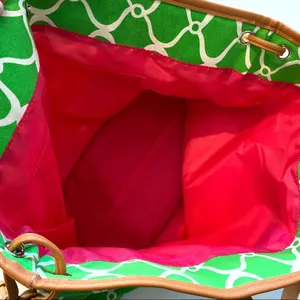 🆕 NWOT Lucy Buffett’s Lulu’s Printed Tote Bag thumbnail 6