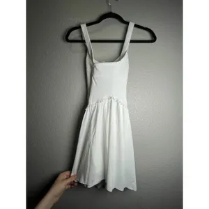 Free People Movement Smockin Hot Dress White Size M NWOT $128 retail thumbnail 5