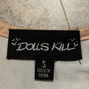Dolls Kill Dress Zombie Halloween Cyber Goth Punk Horror Rebel‎ Costume Small thumbnail 4