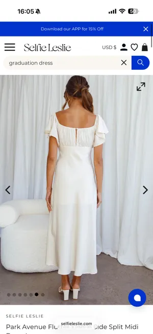 Selfie Leslie Dress Midi thumbnail 3