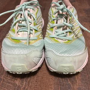 Women's Salomon Sense Link Green Teal White Running Shoes Size 8 Trail‎ Hiking thumbnail 3