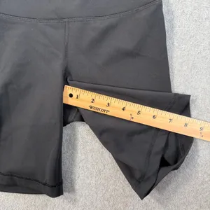 Yogalicious Eclipse Everyday 7" Shorts Women's XS Black High Waist Bike Active thumbnail 2