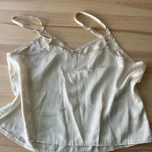 Luxurious Cream Satin Pajama Set thumbnail 4