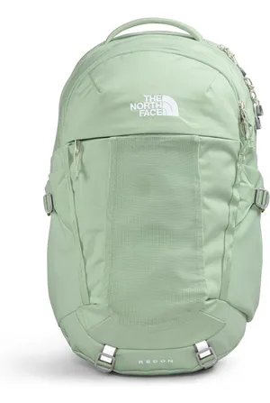 The North Face Womens Recon Laptop Backpack Misty Sage Dark Heather/Meld Grey thumbnail 1