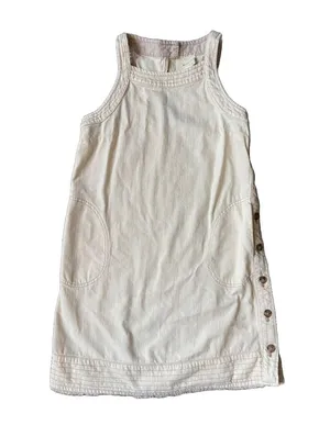 Anthropology Crosley Buttoned denim sleeveless mini dress 🔥 thumbnail 3