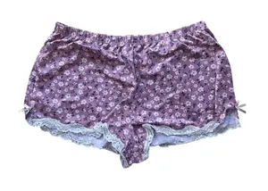 Marilyn Monroe Med Sleep‎ Bottoms Floral Pink Lacy Coquette Pajama Feminine Y2K thumbnail 1