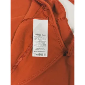 Aritzia Wilfred Free Bustier Romper Playsuit Womens S Rust Orange Pilates Yoga thumbnail 9