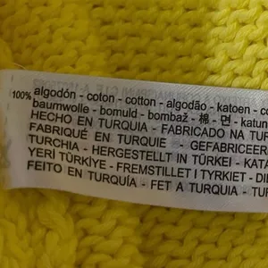 Zara Women's Yellow Sleeveless Knit Crew Neck Tank Sweater Mini Dress Size M thumbnail 8