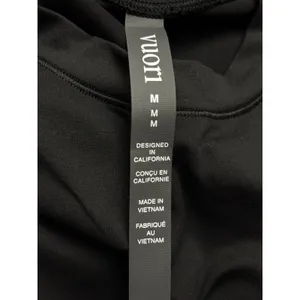 Vuori Halo Muscle Tank Solid Black Sz Medium Activewear Athleisure New thumbnail 3