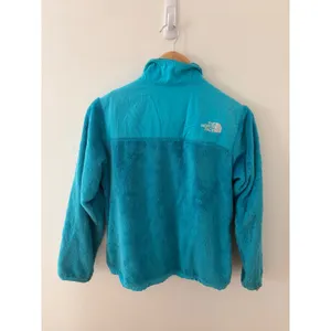 The North Face Girls Denali Osito Fleece Jacket Turquoise Blue Full Zip L 14/16 thumbnail 5