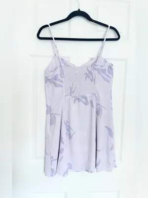 Aritzia Wilfred City Lights Mini Dress – Lavender – S thumbnail 4
