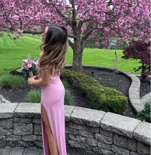 Revolve pink maxi dress thumbnail 4
