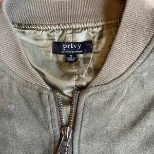 Privy women’s suede olive jacket S thumbnail 3