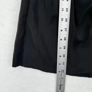 Abercrombie & Fitch Black Long Sleeve Surplice Mini Dress XS Fit to‎ Flatter thumbnail 4