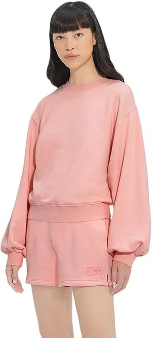 UGG Brook Balloon Sleeve Crewneck — Pink thumbnail 1