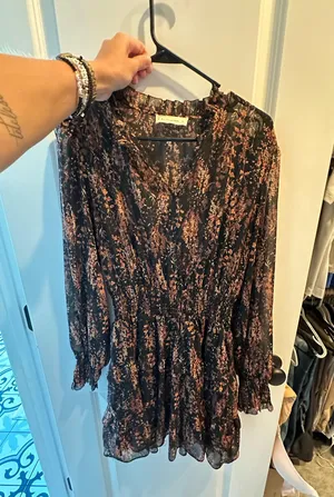 Fall dress Brown thumbnail 1