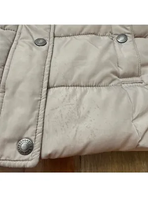 Abercrombie & Fitch Beige Puffer Jacket Womens XS thumbnail 7