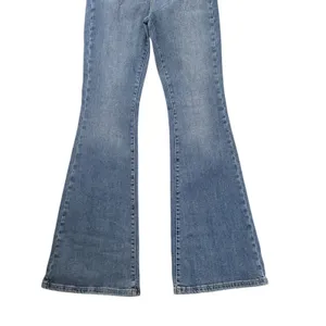 We The Free People 29 X 33 Jayde Flare Blue Jeans Boho 60s Retro Disco OB1184972 thumbnail 5