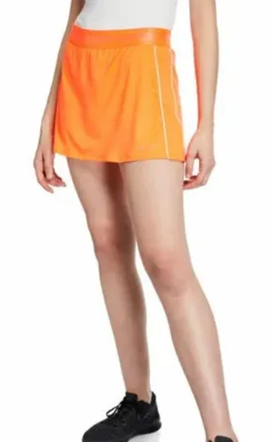Nike Court Victory Skort Women Size XL‎ Orange Dri-FIT Athletic Tennis Skirt thumbnail 1