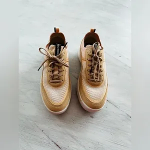 Sorel Ona 503 Low Top Platform Sneaker White Peach/ Nova Sand Size 7 NWOT $125 thumbnail 3