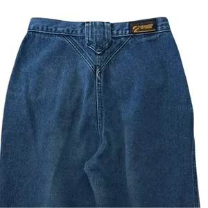 Rockies Vintage Western High Waist Bareback Pleated Denim Jeans 9/10 (26 x 34.5) thumbnail 8