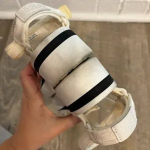 TEVAS platform white sandals thumbnail 5