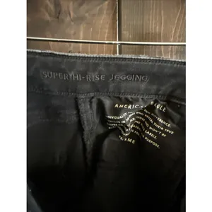 American Eagle Womens 4 Black‎ Next Level Stretch Super High Rise Jeggings thumbnail 9